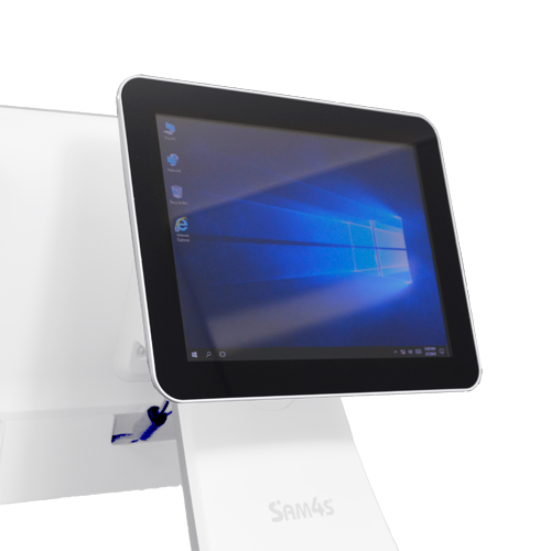 POSIFLEX 9.7" LCD PCAP Touch Monitor USB Black