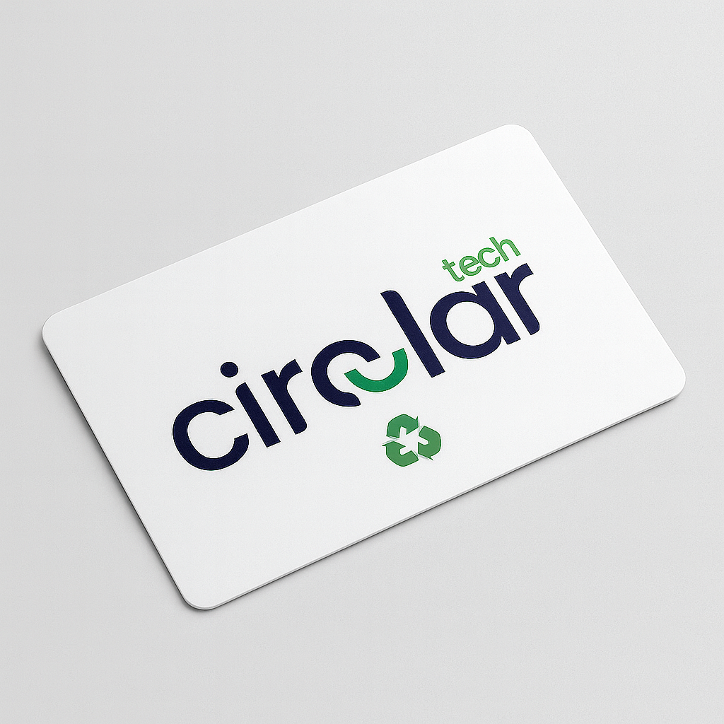 ABS RECYCLED PLASTIC LOYALTY CARDS (100)