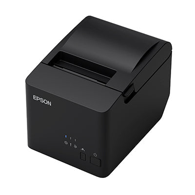 EPSON TM-T82IIIL Black Receipt Printer with a Built-In USB & Serial (RS-232C) Interface. Includes AC & USB Cable.
