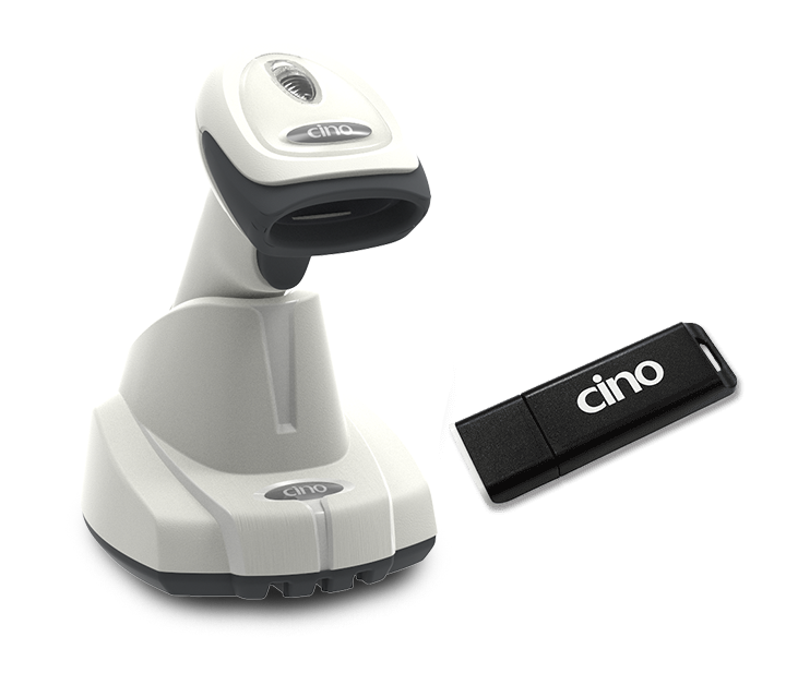 Cino A678BT 2D Wireless Charging Cordless Scanner – UltraCap