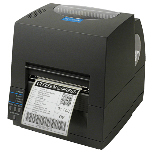 CITIZEN CLS-631 Thermal Transfer Label Printer 300dpi BLK